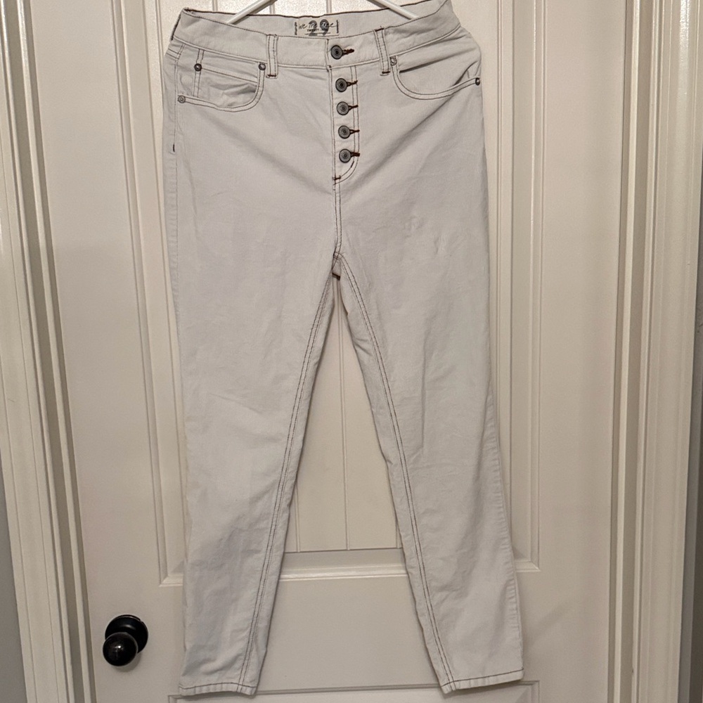 Free People Corduroy ButtonFly pants